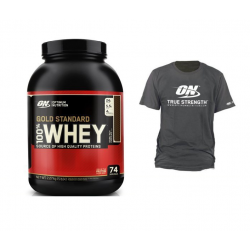 OPTIMUM Whey Gold Standard 2270 gram+koszulka rozmiar L